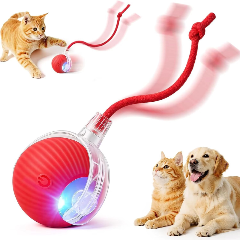 Automatic Moving Dog Ball - New Dog Interactive Ball Toy Automatic
