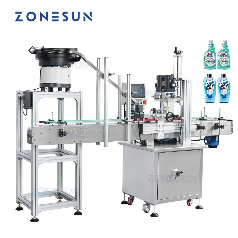 Pet Feeders - ZONESUN ZS-XG16P Automatic Capping Machine Screw