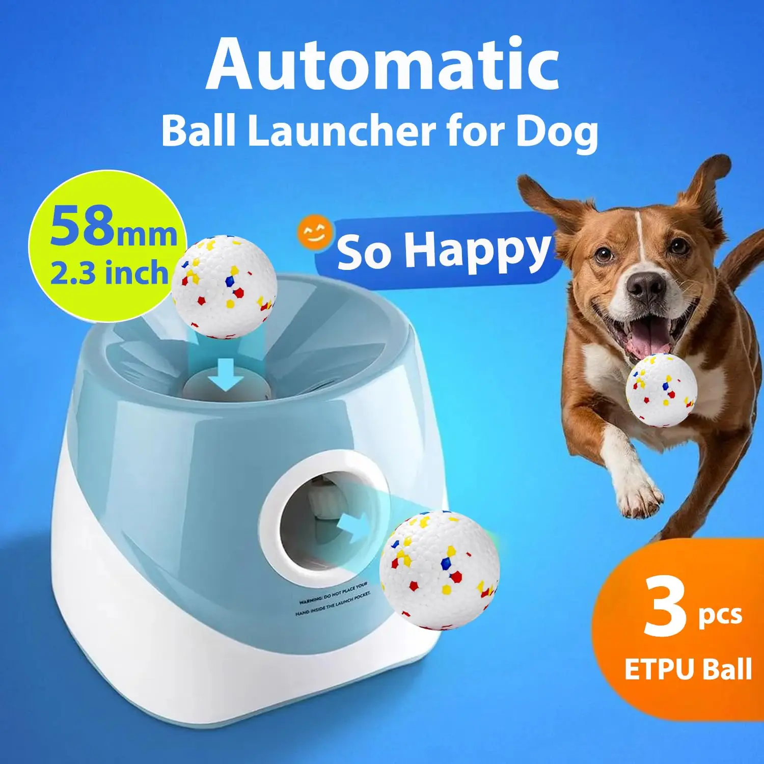 Dog Tennis Ball Launcher Dogs  - Indestructible Dog Chew Toy recension och pris