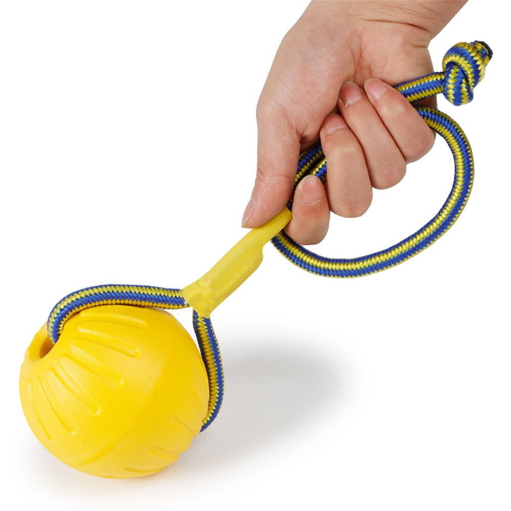 7cm/9cm Yellow Indestructible  - Suction Cup Dog Tug Toy recension och pris