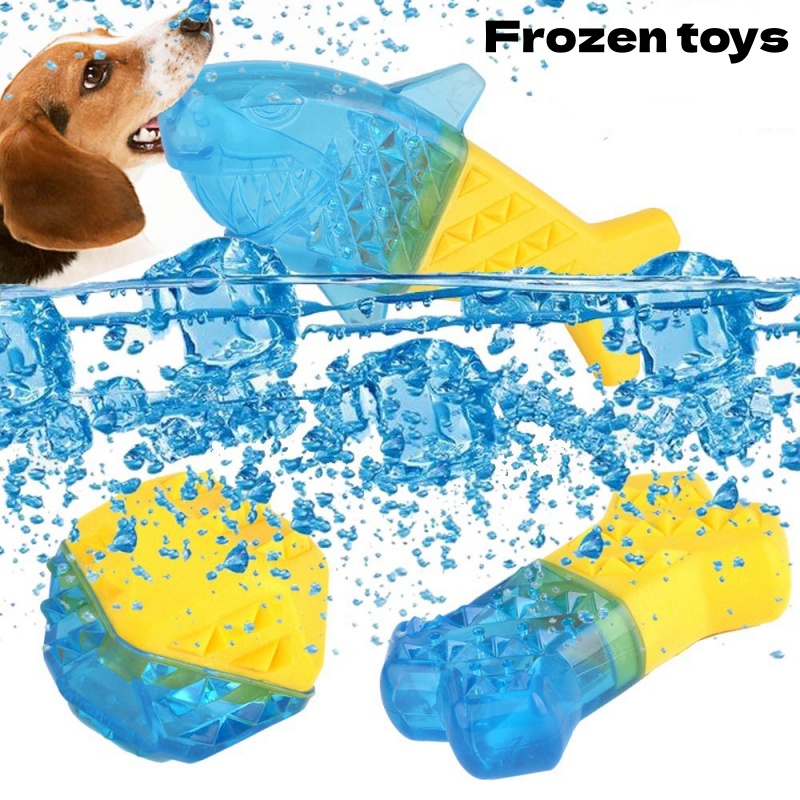 Summer Cooling Dog Chew Toys F - Teeth Cleaning Dog Chew Bone recension och pris