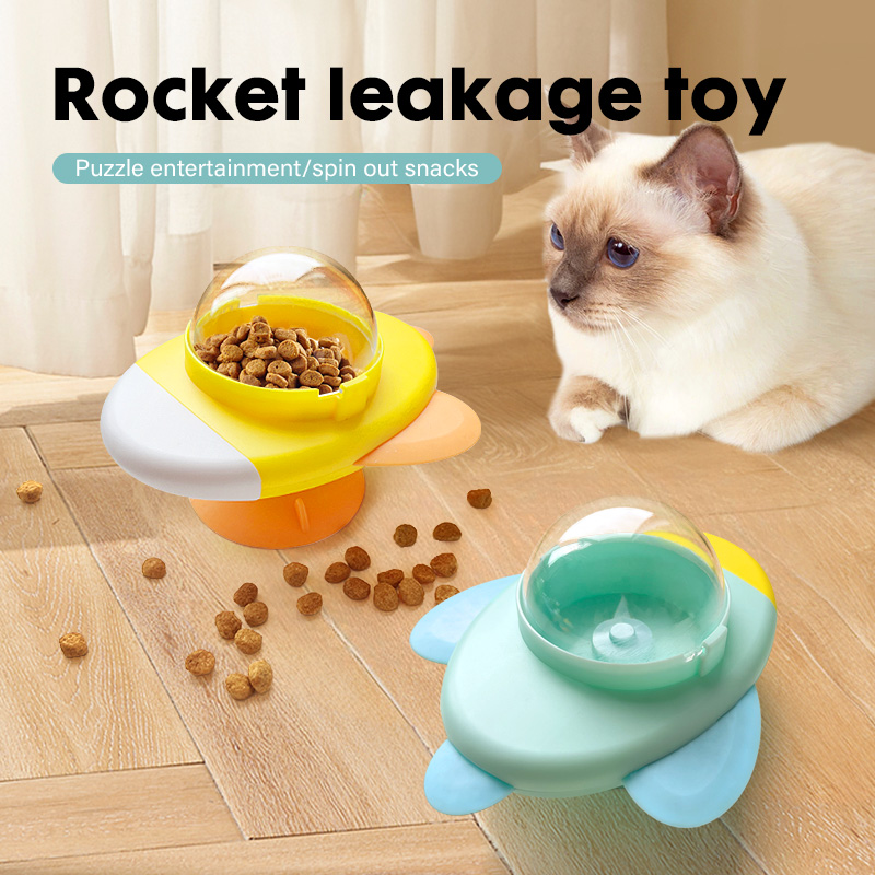 Cat Interactive Toys Rotatable - Dog Puzzle Feeder Toy recension och pris