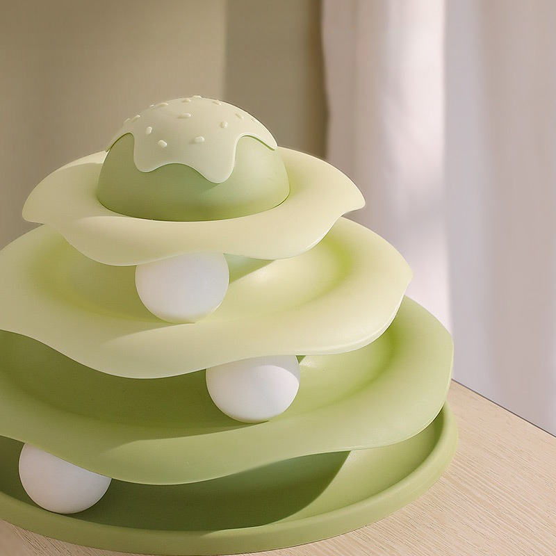 Ball Spinning Cat Toy Rotating - Interactive Squeaky Plush Dog Toy recension och pris