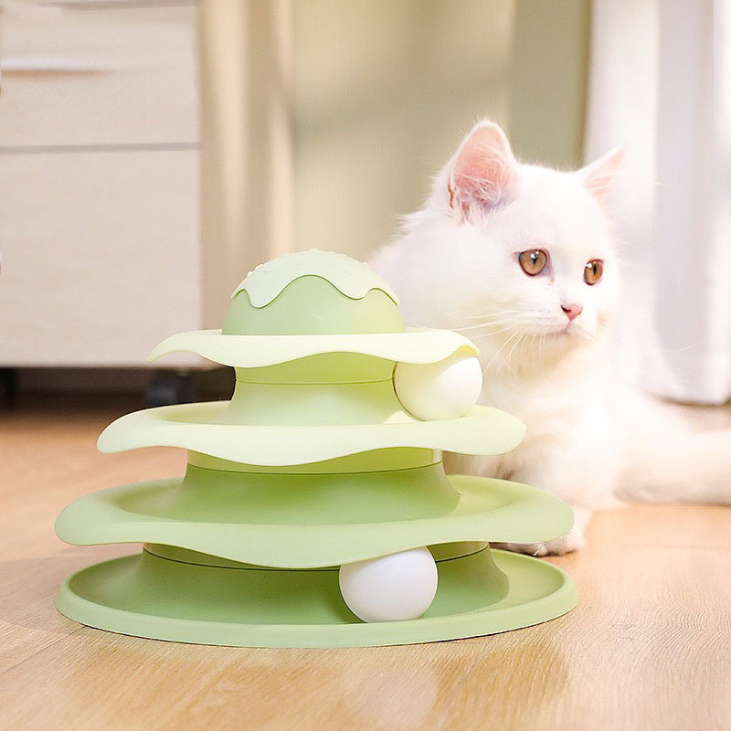 Ball Spinning Cat Toy Rotating - Interactive Squeaky Plush Dog Toy recension och pris