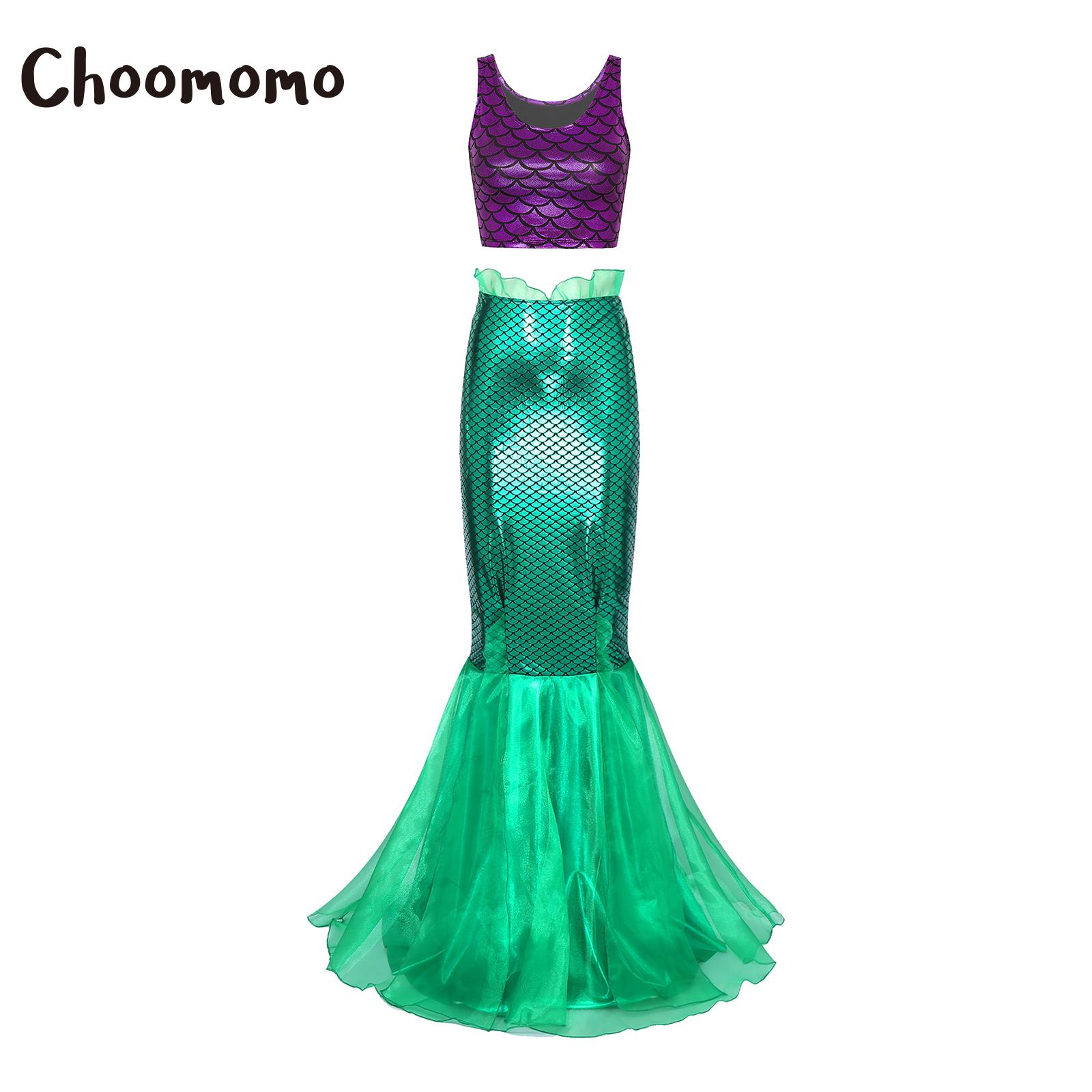 Women Halloween Mermaid Cospla - Aquarium recension och pris