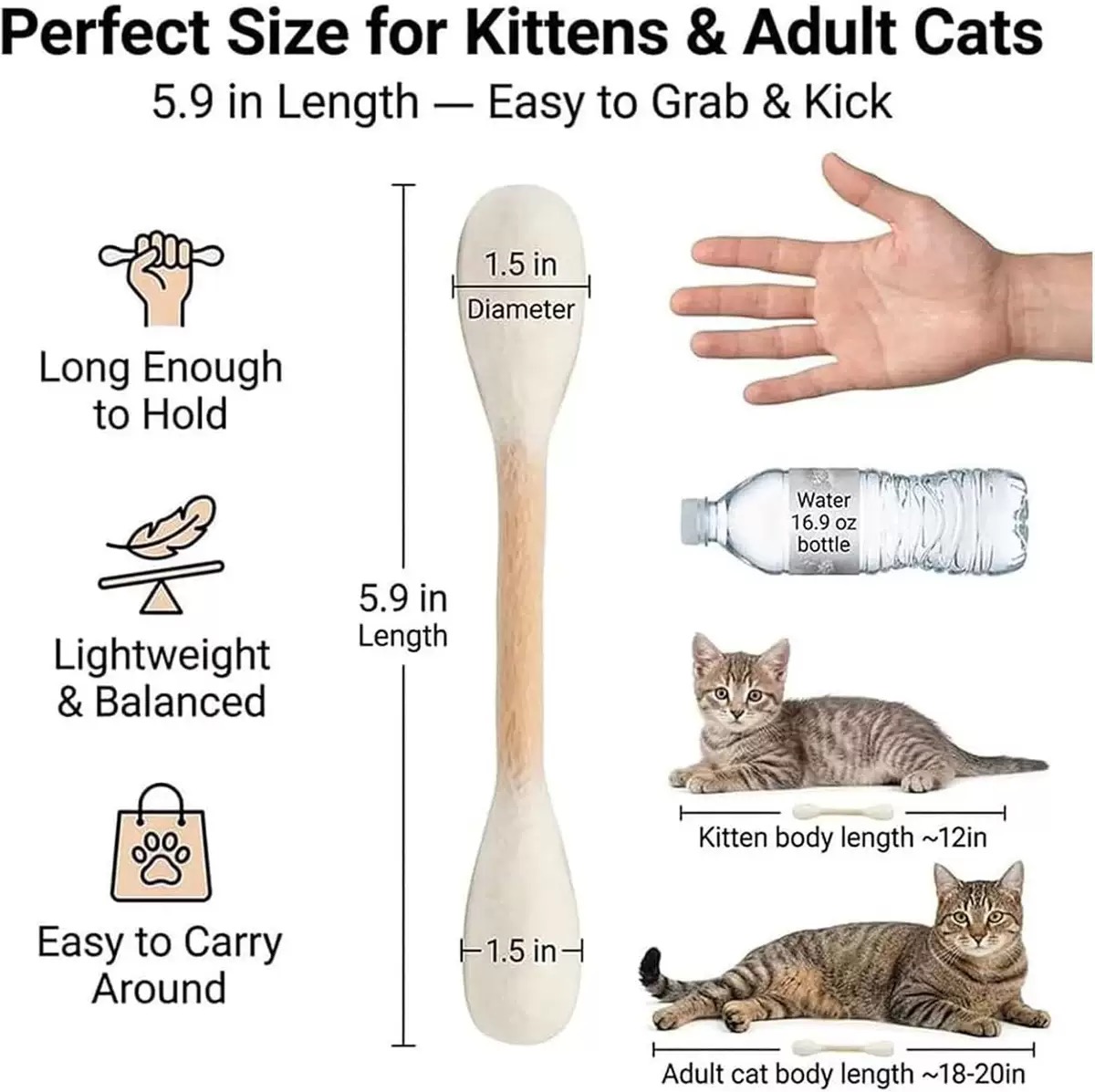 6 in 1 Cat Toy Set Catnip Toys - Catnip Interactive Plush Mouse recension och pris