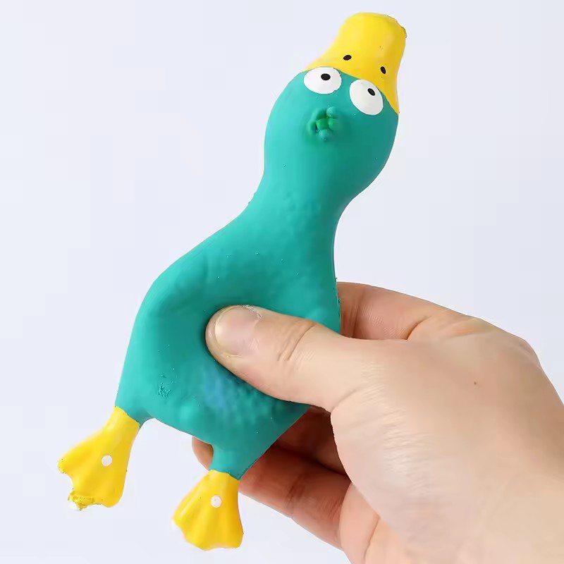 Cute Dog Squeak Toy Latex Chic - Interactive Squeaky Plush Dog Toy recension och pris