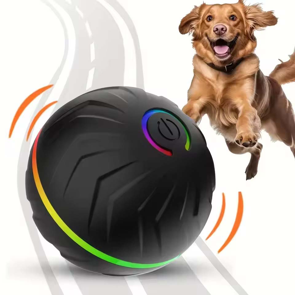 Interactive Smart Dogs Toys Ba - Automatic Moving Dog Ball recension och pris