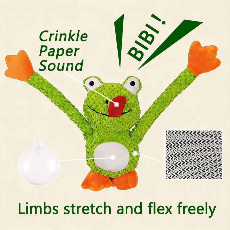 Pet Knot Frog Indestructible P - Indestructible Dog Chew Toy recension och pris