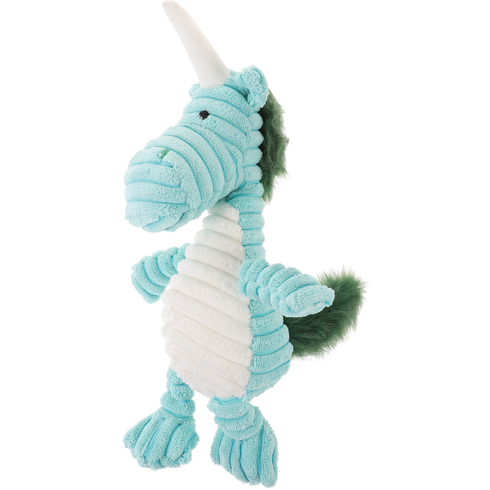 Striped Unicorn Plush Squeaky  - Flying Disc Dog Training Toy recension och pris