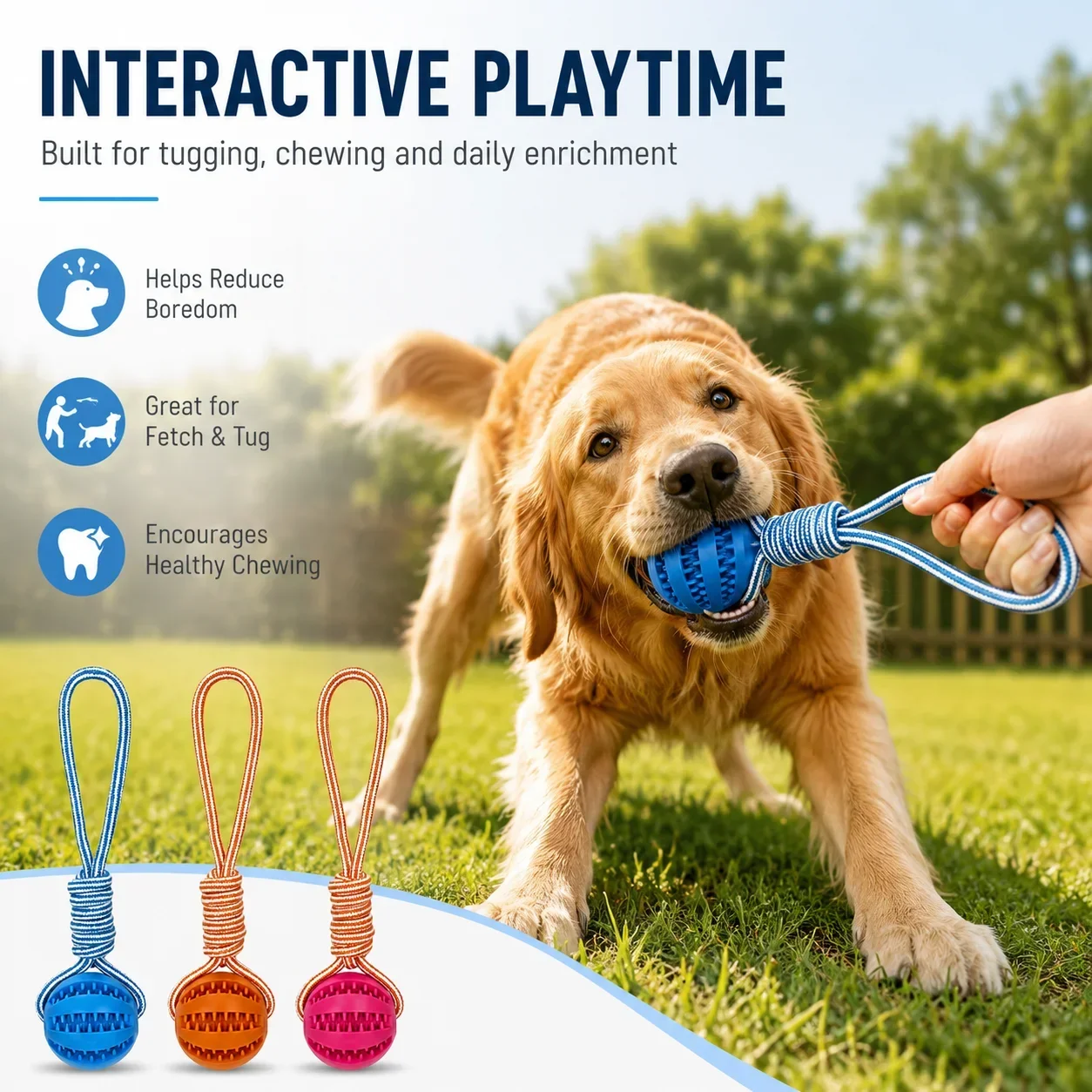 Leaky Rubber Dog Ball Toy, Int - Rubber Treat Dispensing Dog Toy recension och pris
