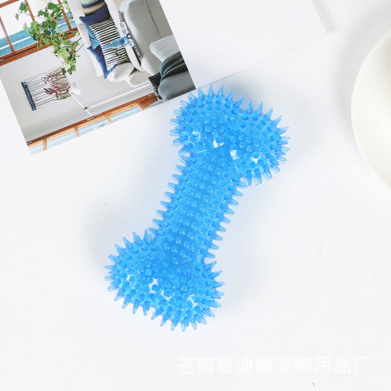 Pet toy for large dogs, rubber - Teeth Cleaning Dog Chew Bone recension och pris