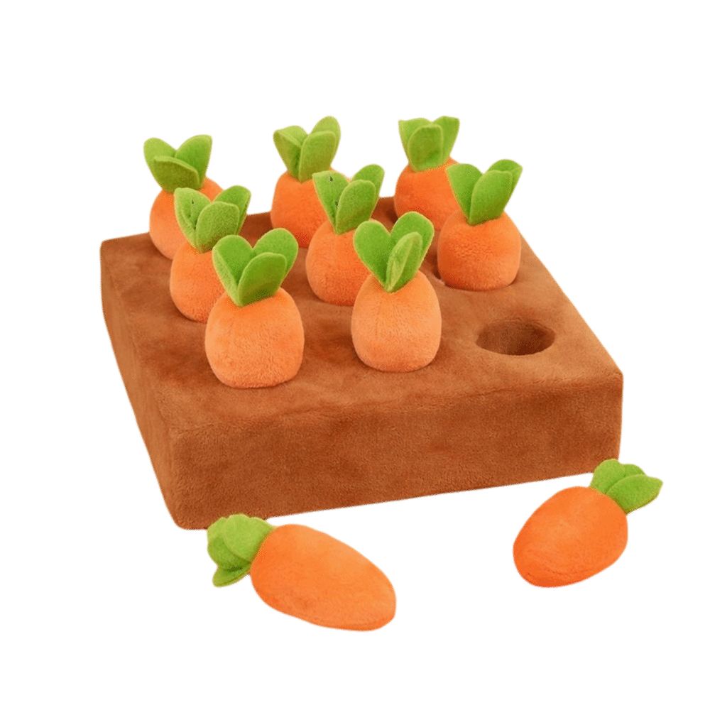 Stress Relief Carrot Snuffle M - Dog Puzzle Feeder Toy recension och pris