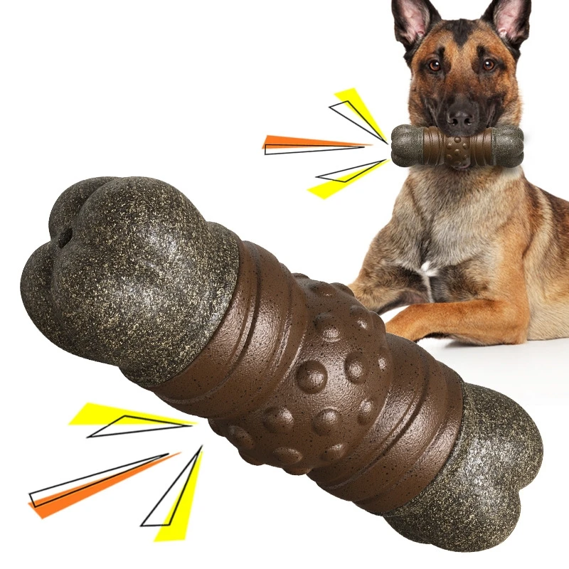 Large Dog Chew Toys Tougher th - Indestructible Dog Chew Toy recension och pris