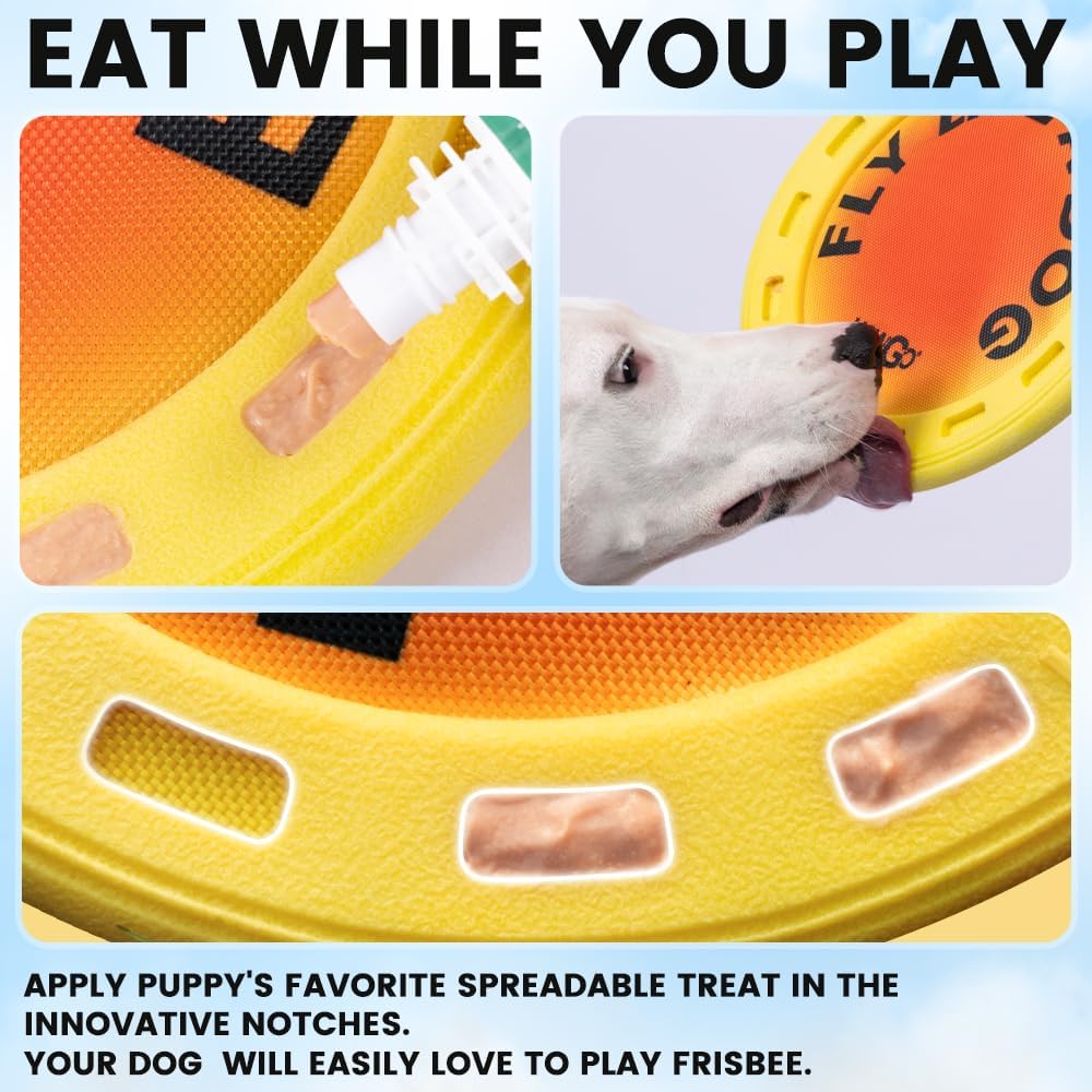 Durable Dog Flying Disc Dog Fl - Flying Disc Dog Training Toy recension och pris