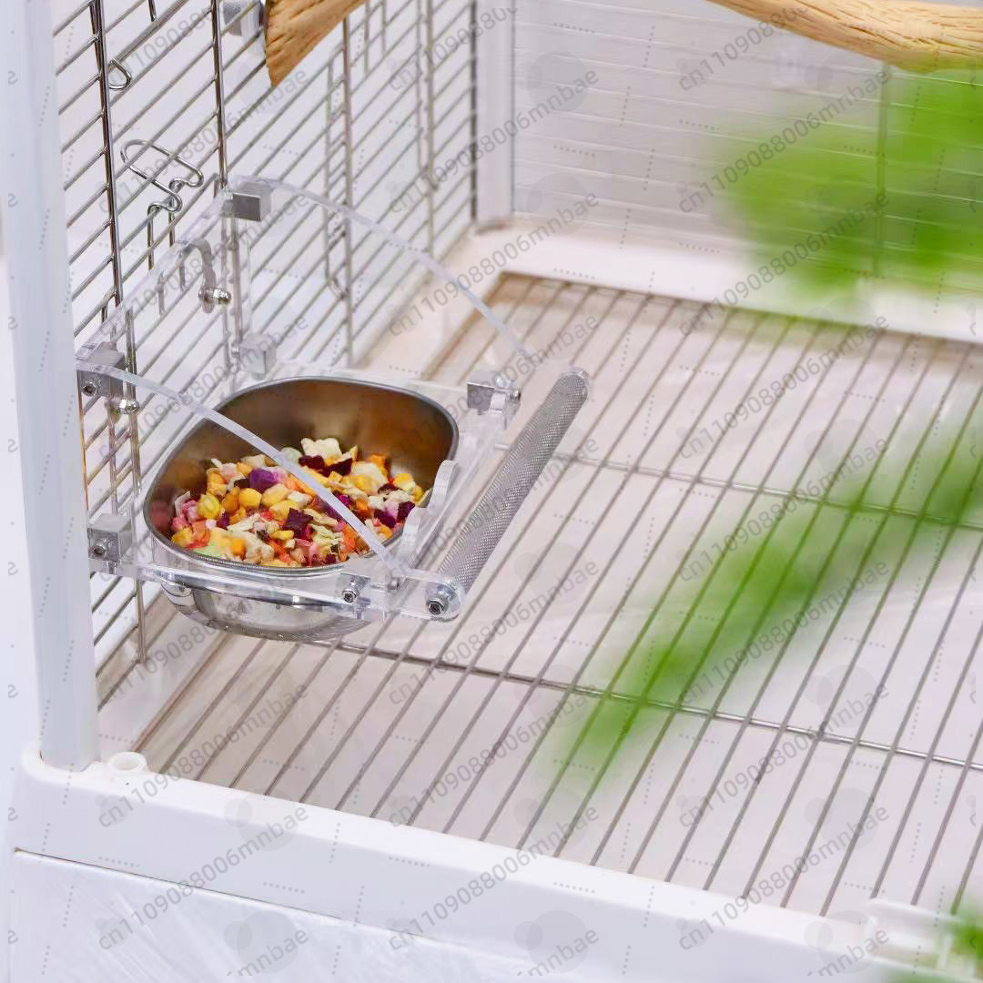 Parrot food box stainless stee - Pet Feeders recension och pris