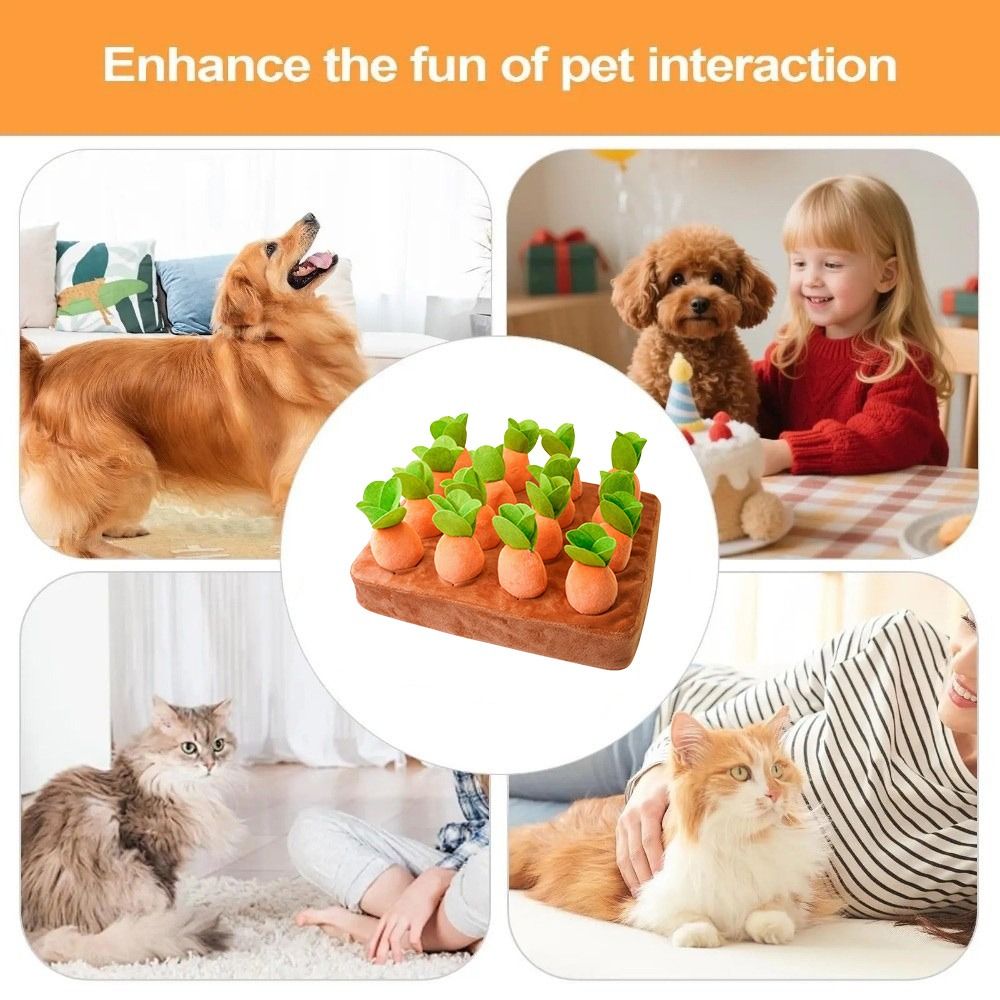 Stress Relief Carrot Snuffle M - Snuffle Mat For Dogs recension och pris