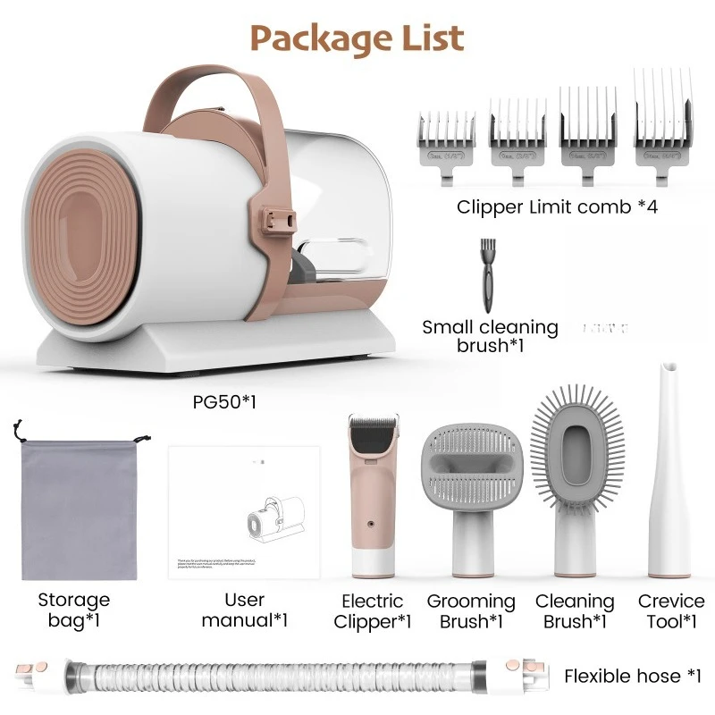 Electric Vacuum Pet Hair Trimm - Pet Grooming recension och pris