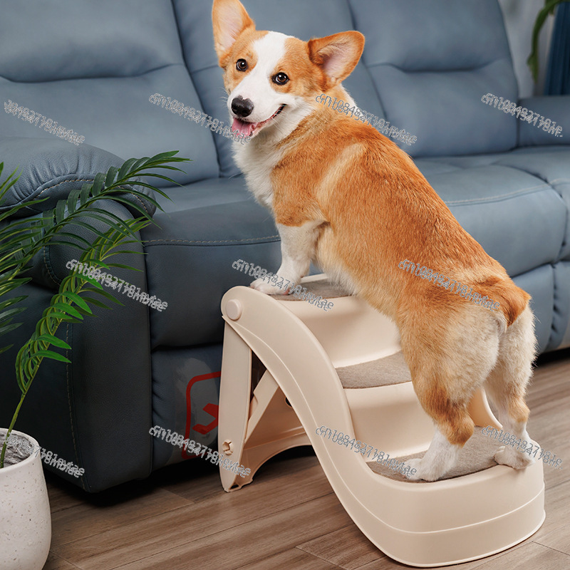Foldable Pet Stairs for Dogs C - Pet Beds recension och pris