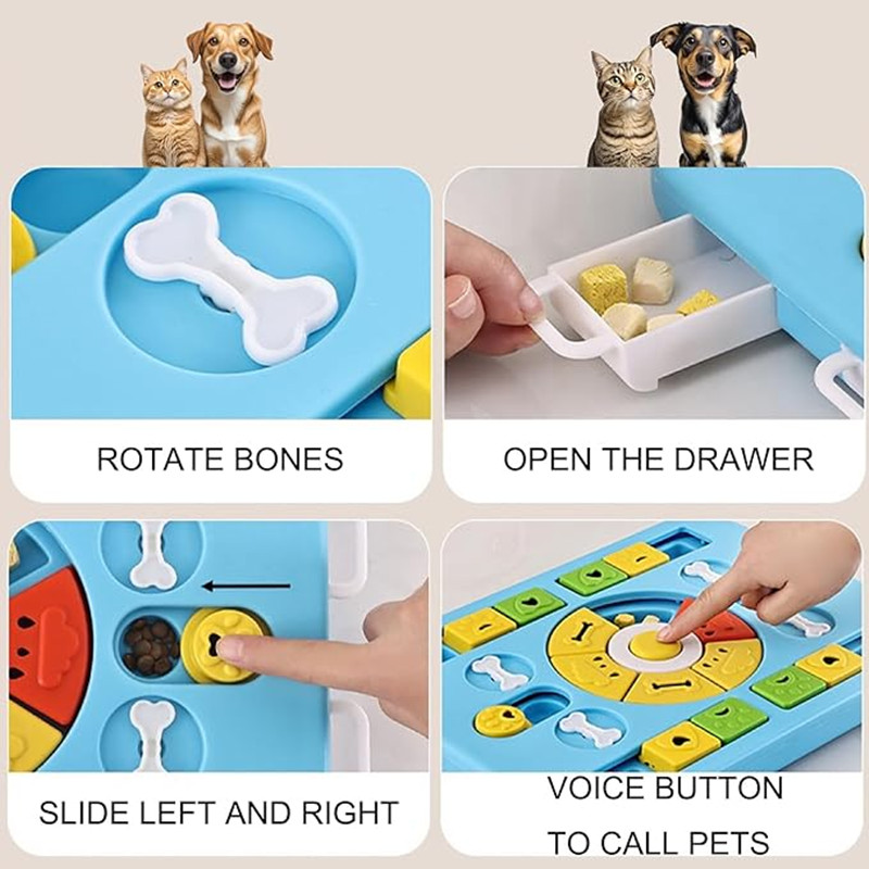 Interactive Dog Puzzle Toy for - Dog Puzzle Feeder Toy recension och pris