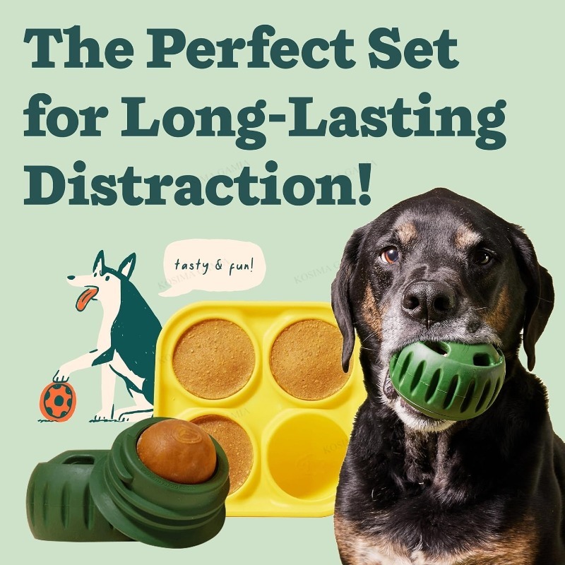 Luxury Modern Interactive Slow - Rubber Treat Dispensing Dog Toy recension och pris