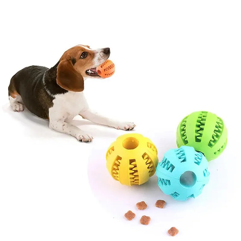 1 Pcs Dog Treat Ball Interacti - Rubber Treat Dispensing Dog Toy recension och pris