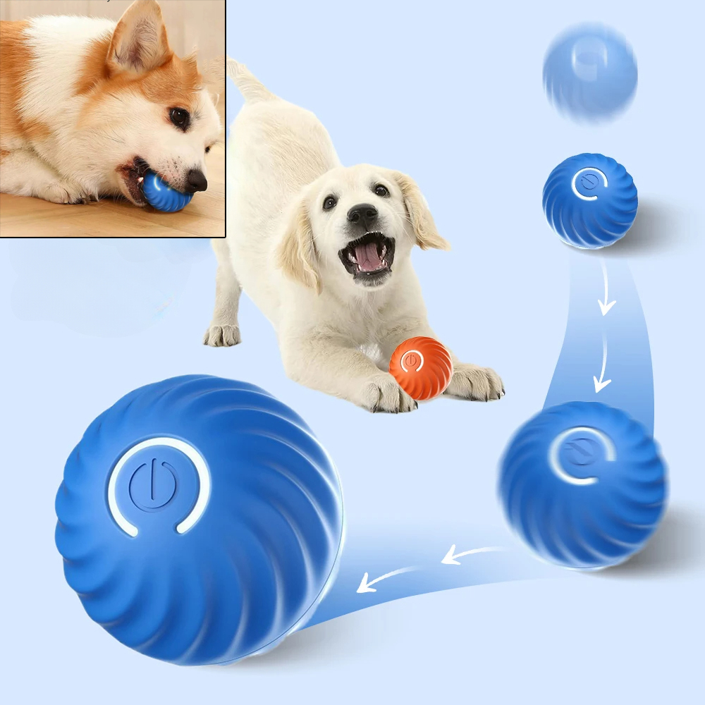 Automatic Moving Dog Toy Ball  - Automatic Moving Dog Ball recension och pris