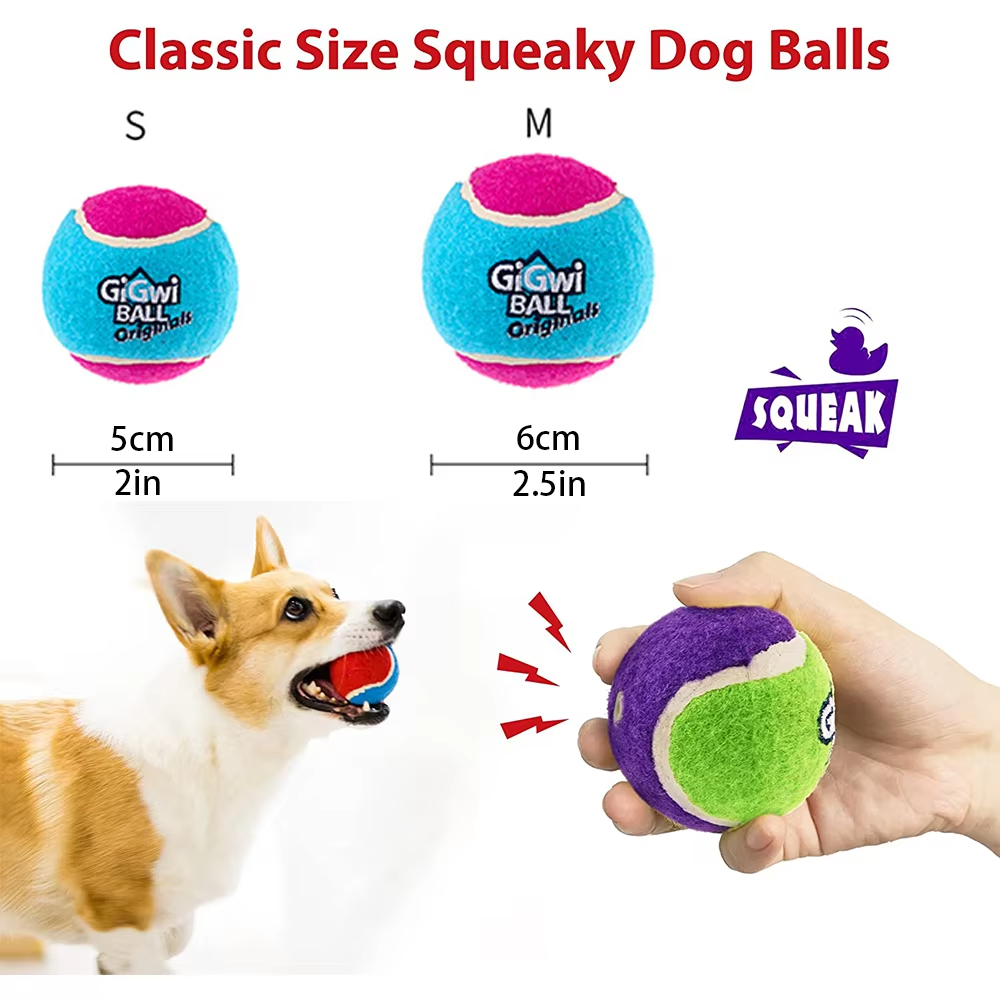 OUZEY 4Pcs/Set Pets Dog Squeak - Indestructible Dog Chew Toy recension och pris