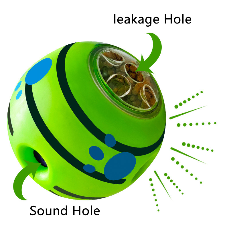 Interactive Dog Treat Ball Toy - Rubber Treat Dispensing Dog Toy recension och pris