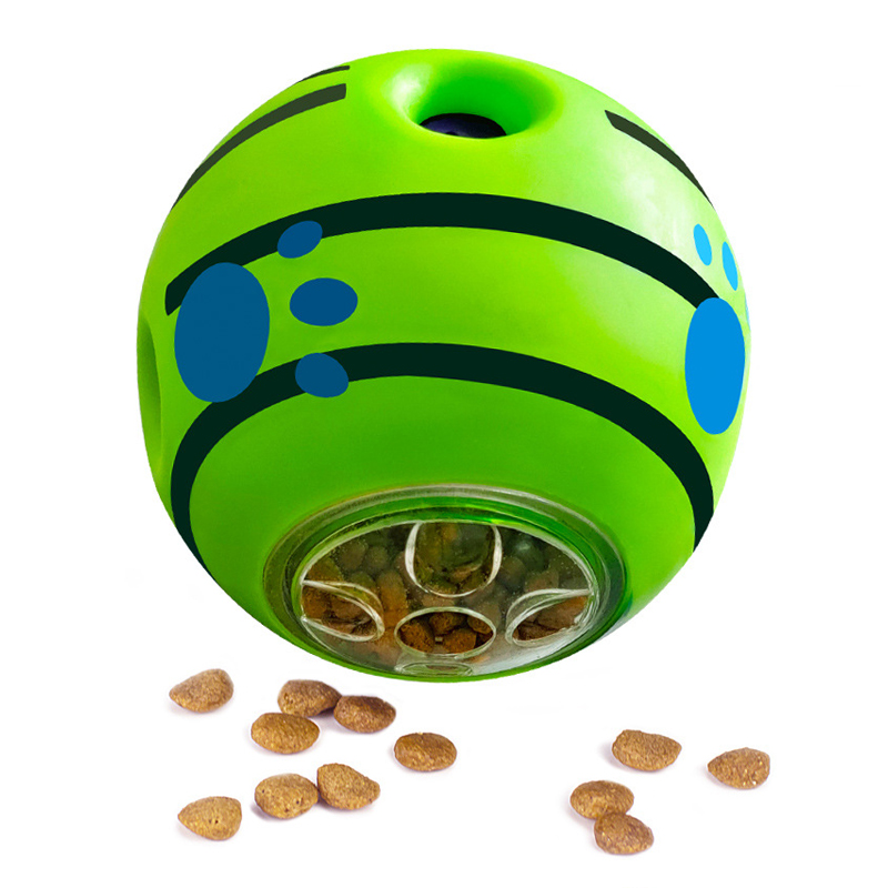 Interactive Dog Treat Ball Toy - Rubber Treat Dispensing Dog Toy recension och pris