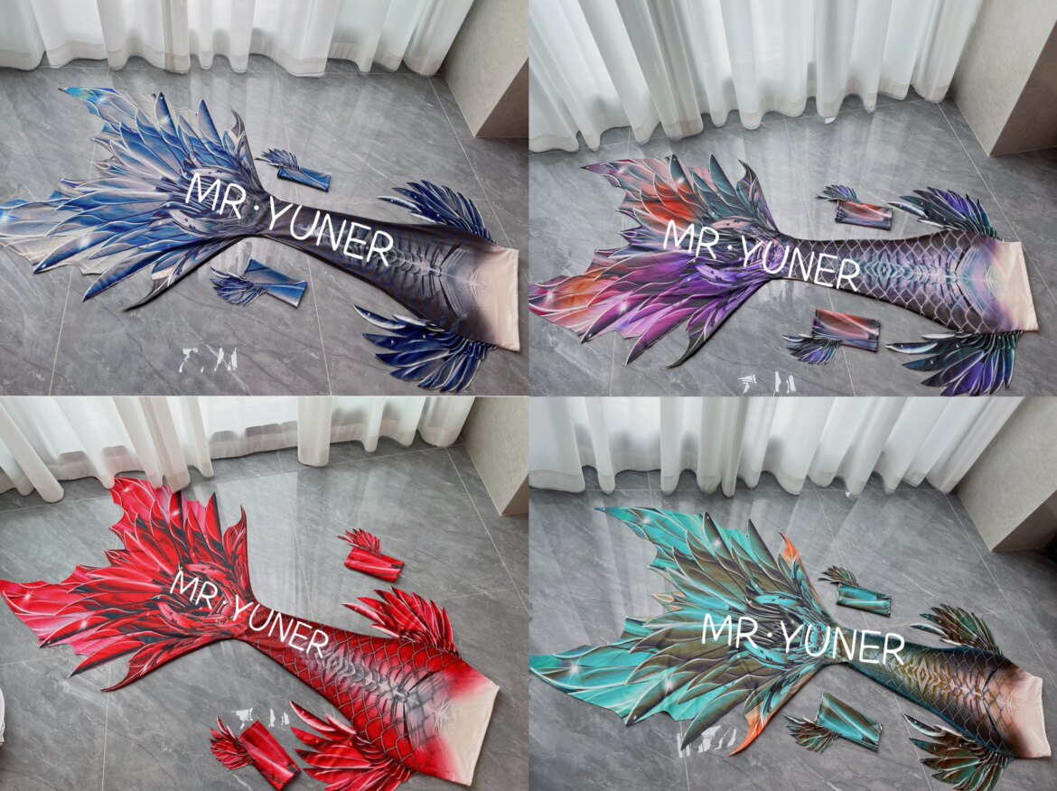 Original Mermaid Big Fish Tail - Aquarium recension och pris