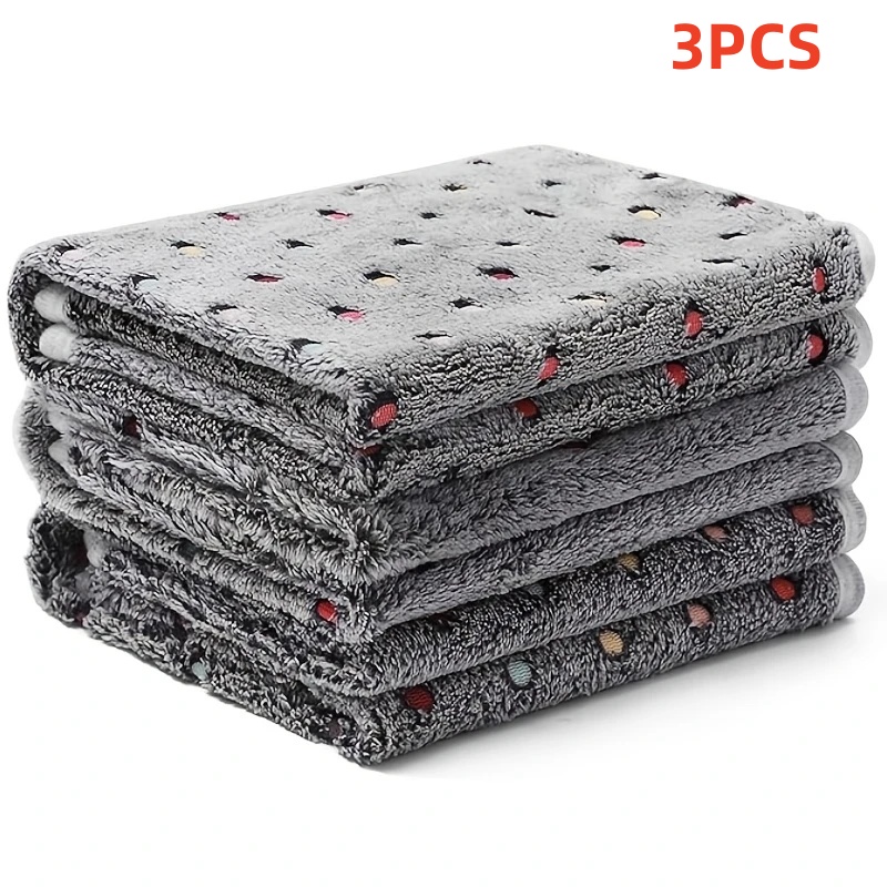 3PCS Soft Fluffy Pet Blanket C - Pet Beds recension och pris