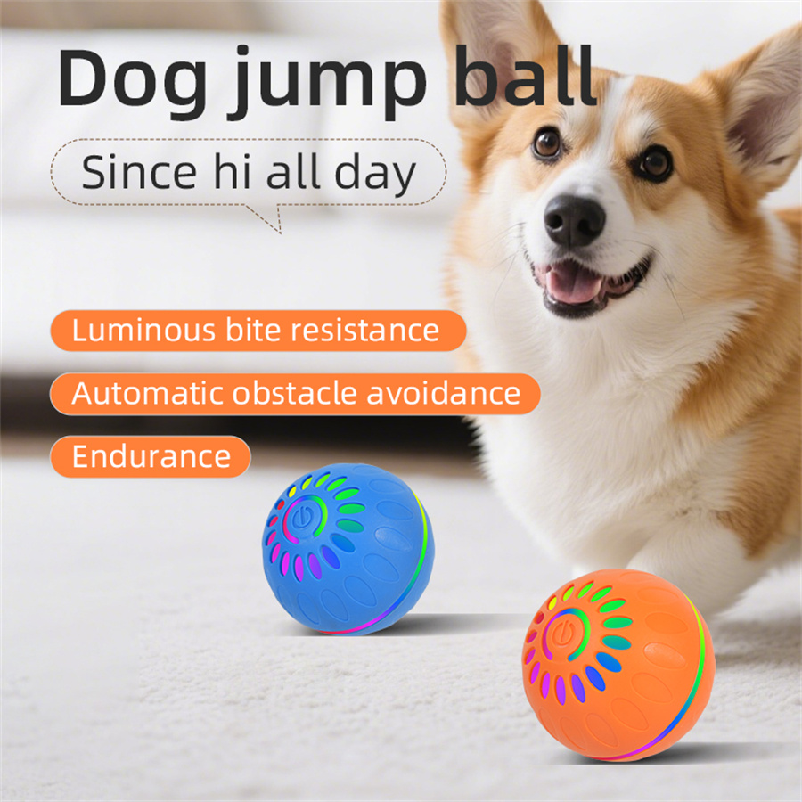 Interactive Smart Dogs Toys Ba - Automatic Moving Dog Ball recension och pris
