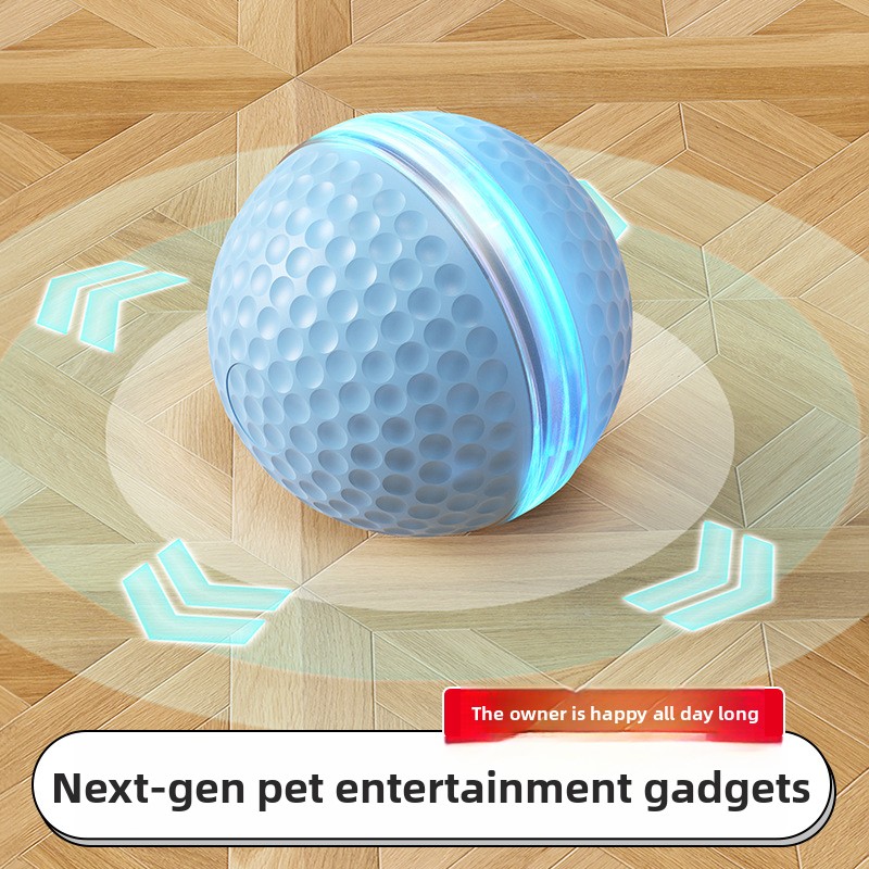 Indestructible Honeycomb Rubbe - Automatic Moving Dog Ball recension och pris