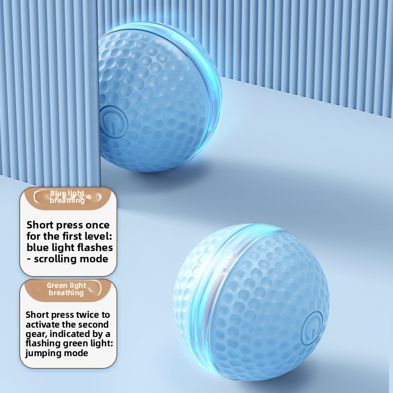 Indestructible Honeycomb Rubbe - Automatic Moving Dog Ball recension och pris