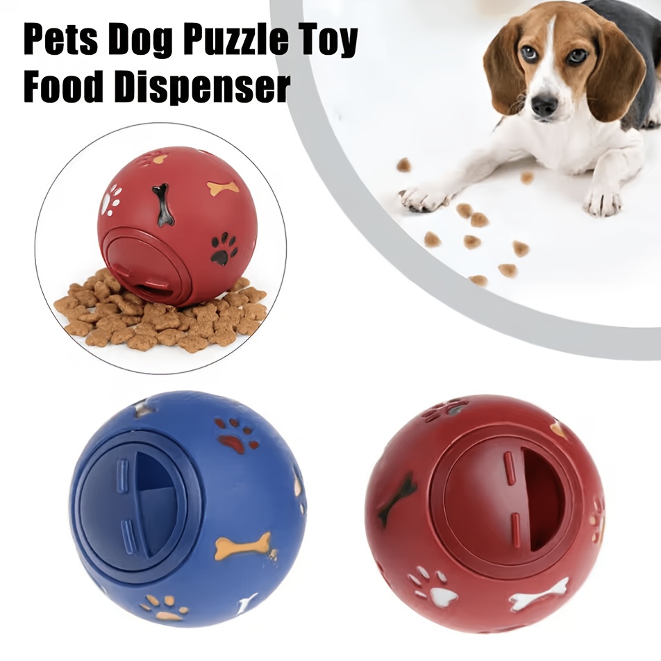 Dog Treat Ball, Slow Feeder Fo - Rubber Treat Dispensing Dog Toy recension och pris